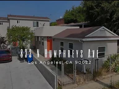 833 N Humphreys Ave — exterior photo