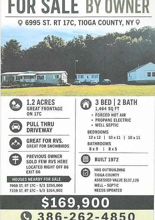 6995 State Route 17c — exterior photo